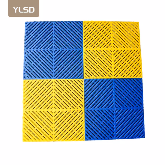 高力ポリ塩化ビニールの洗車室のプラスチック連動ガレージのタイルの床材