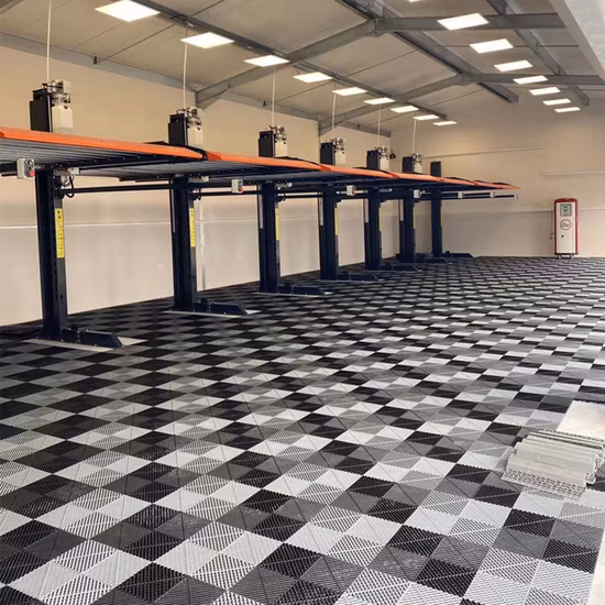 卸売プラスチック スラット床材/射出成形プラスチック床材/オフィス ルーム/ガレージ用のカスタマイズされたスラット床材